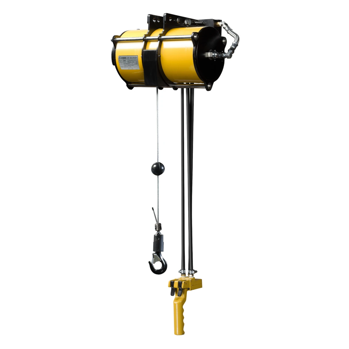ENDO ATEX-Druckluft-Balancer mit Schwingungsunterdrückung (EHB-85D mit MSD-Modul), 0–90 kg
