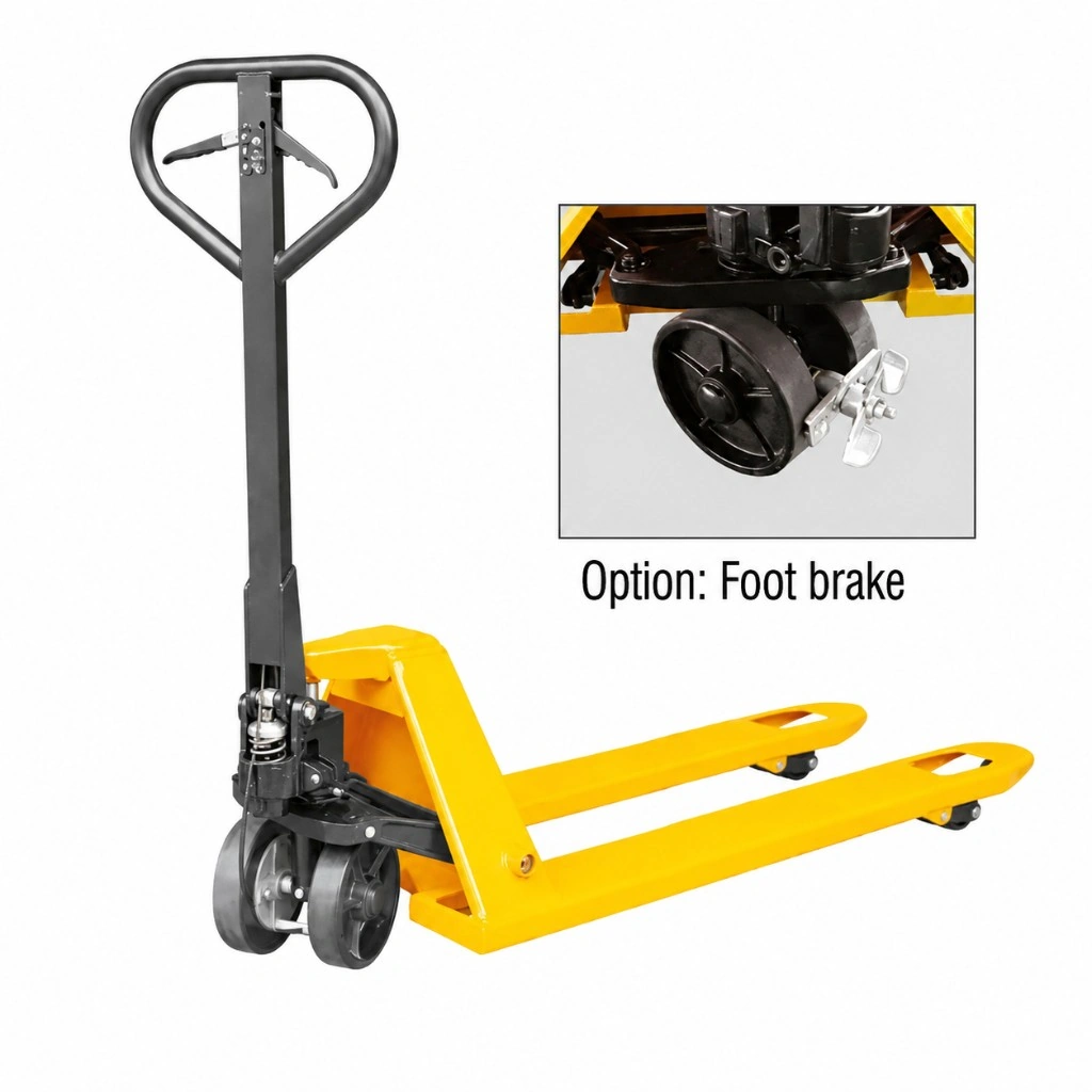 Handhubwagen mit Bremse (RPV2500K) 2.500 kg