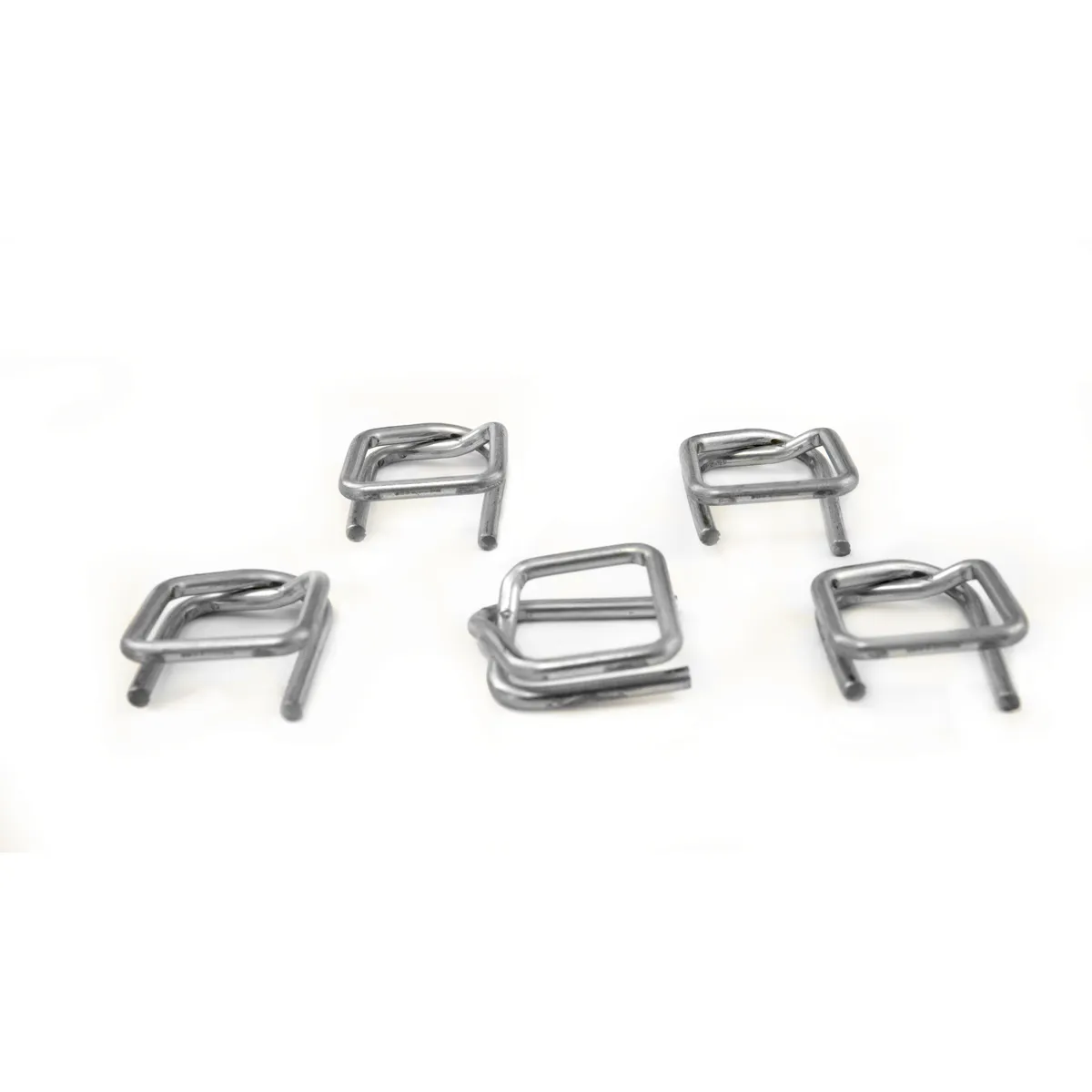 Verzinkte Drahtschnallen für Polyester-Umreifungsband (BUCKLES-13G), 13 mm
