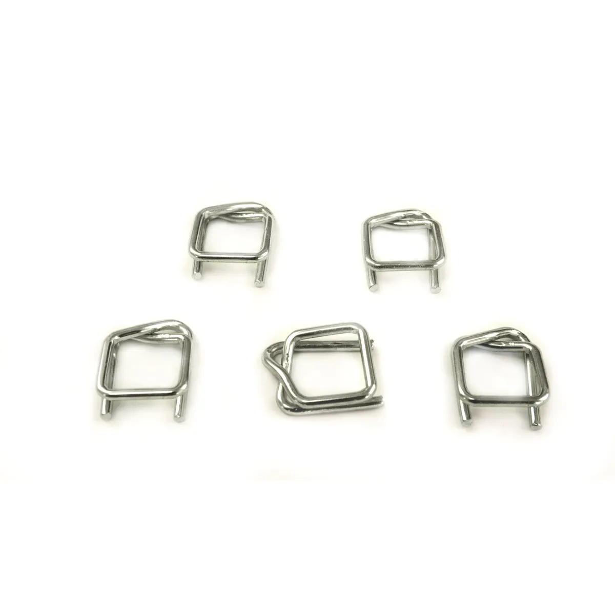 Verzinkte Verschlussklemmen für Polyester-Umreifungsband (BUCKLES-16G) 16 mm