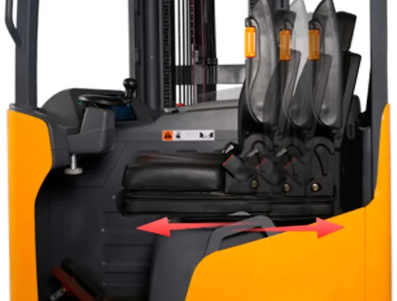 Schubmaststapler der Deluxe-Serie REV20D mit 2.000 kg Tragfähigkeit – Ansicht 9