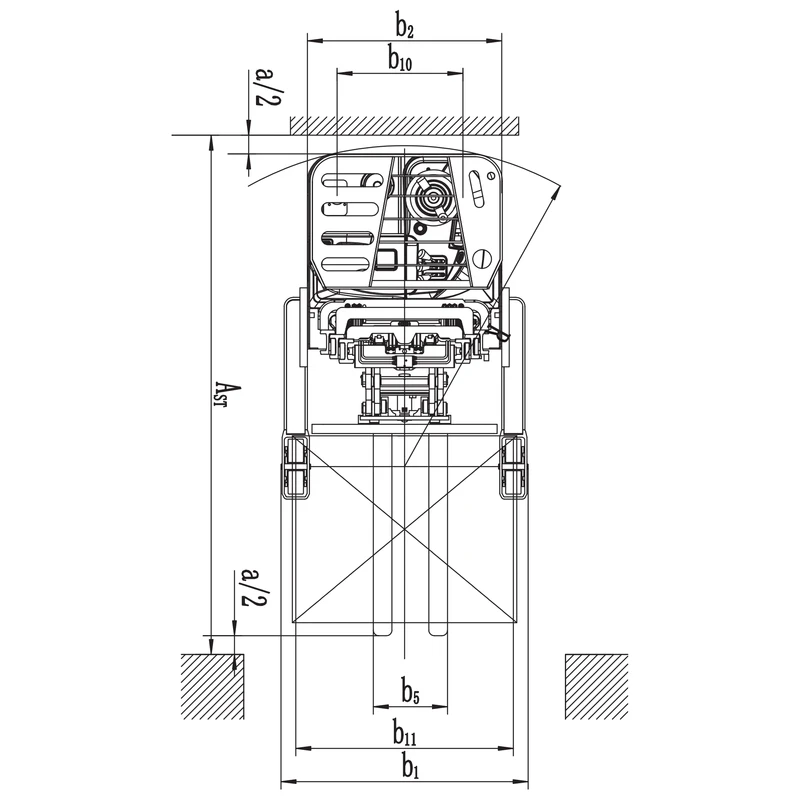 Elektro-Schubmaststapler REV15DS/REV18DS – Produktansicht 13